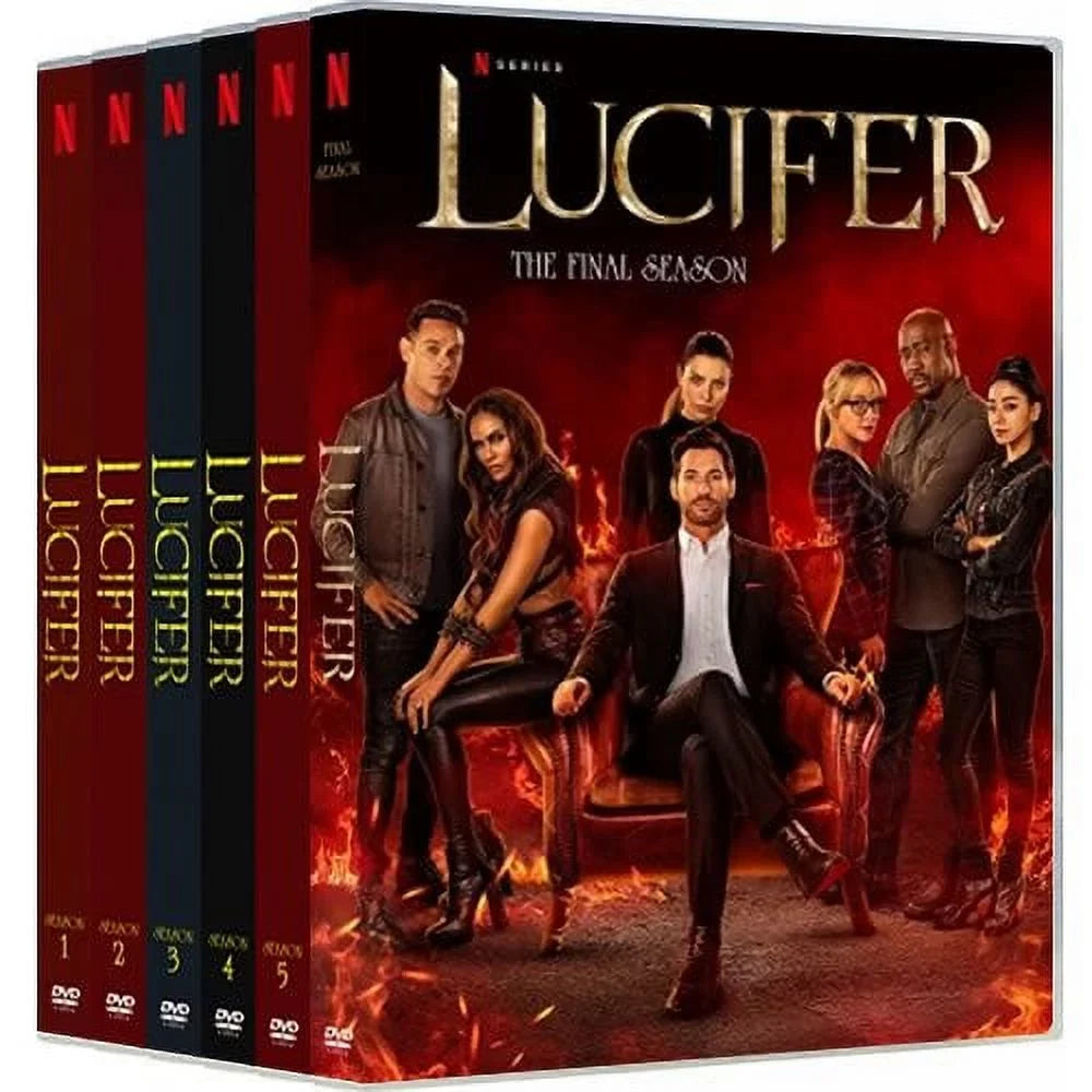 Lucifer Complete Sizeeries Sizeeasons 1-6 (DVD)