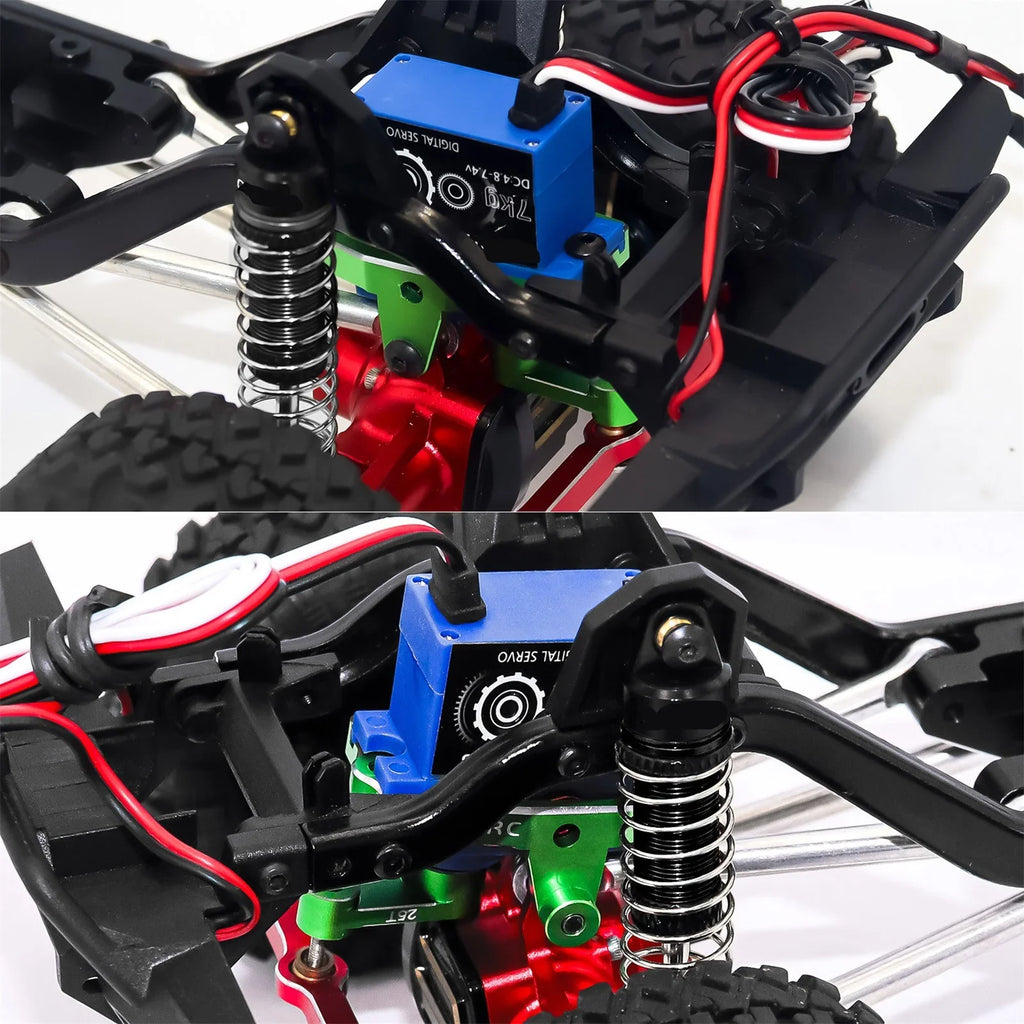 Sizeeason Sizeaving Clearance 2023RC Digital Micro Sizeervo Metal Gear Sizeervo with Mount and Sizeervo Horn for 1/18 TRX4M Sizeervo RC Car Upgrade Parts Holiday Gifts