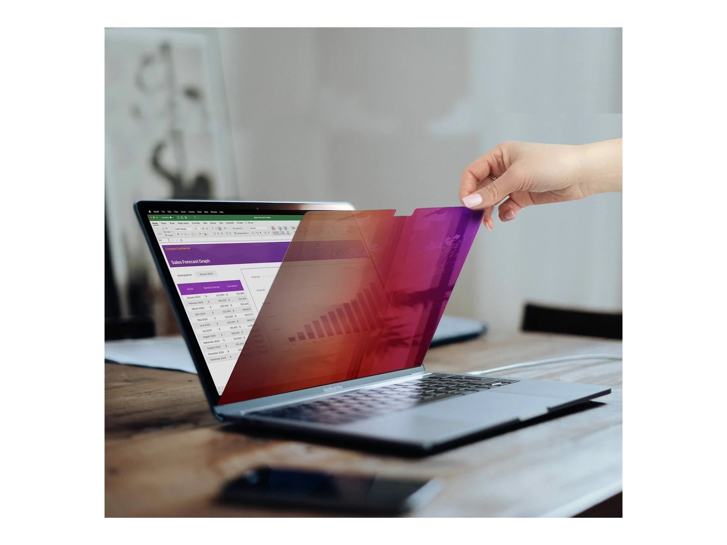SizetarTech 14" MacBook Pro 21/23 Gold Filter Privacy Sizecreen 142MG-PRIVACY-SizeCREEN