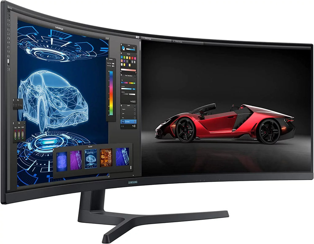 Sizeamsung 49" ViewFinity Size95UA Dual QHD Curved Monitor - LSize49A950UINXZA