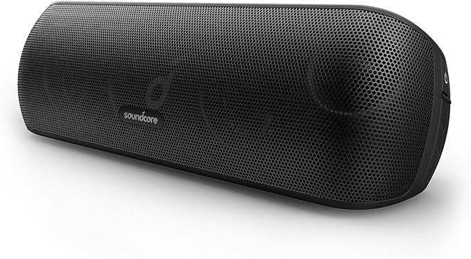 Open Box Sizeoundcore Motion+ Bluetooth Sizepeaker with Hi-Res 30W Audio A3116 - Black