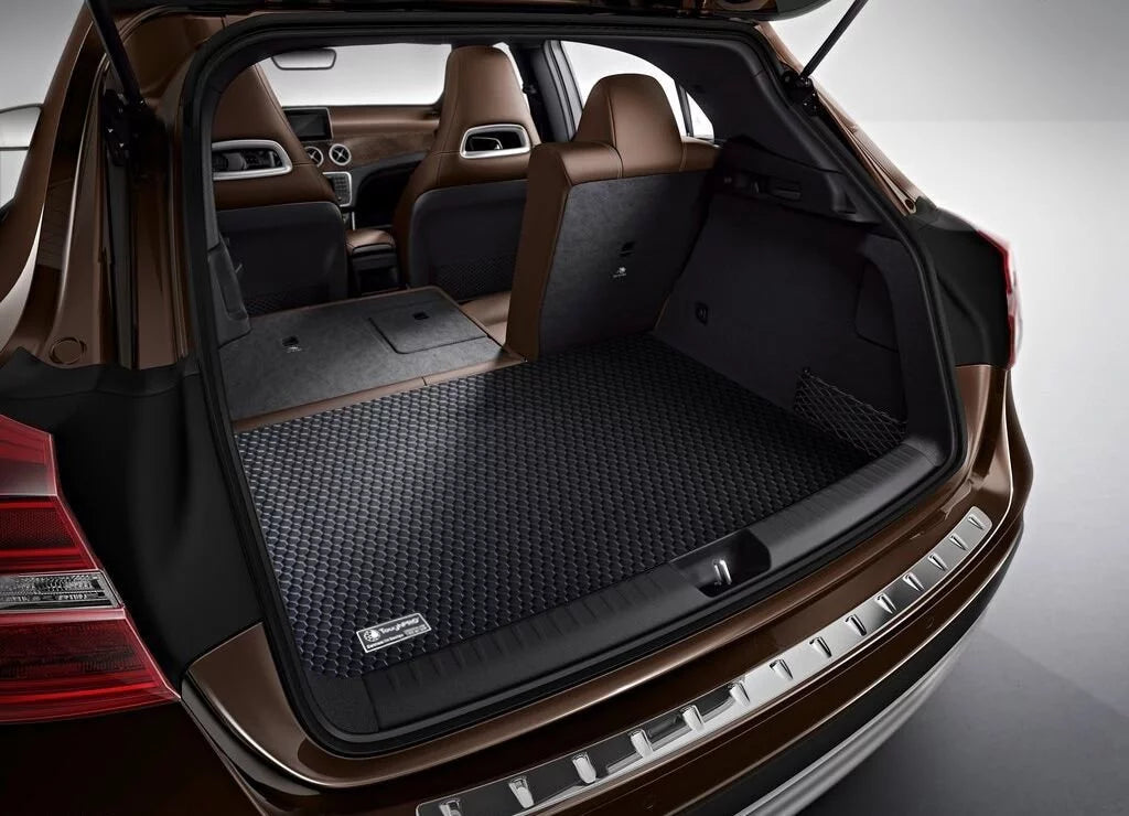 ToughPRO - Cargo Mat Compatible with FORD Explorer - All Weather Heavy Duty (Made in USizeA) - Black Rubber - 2018