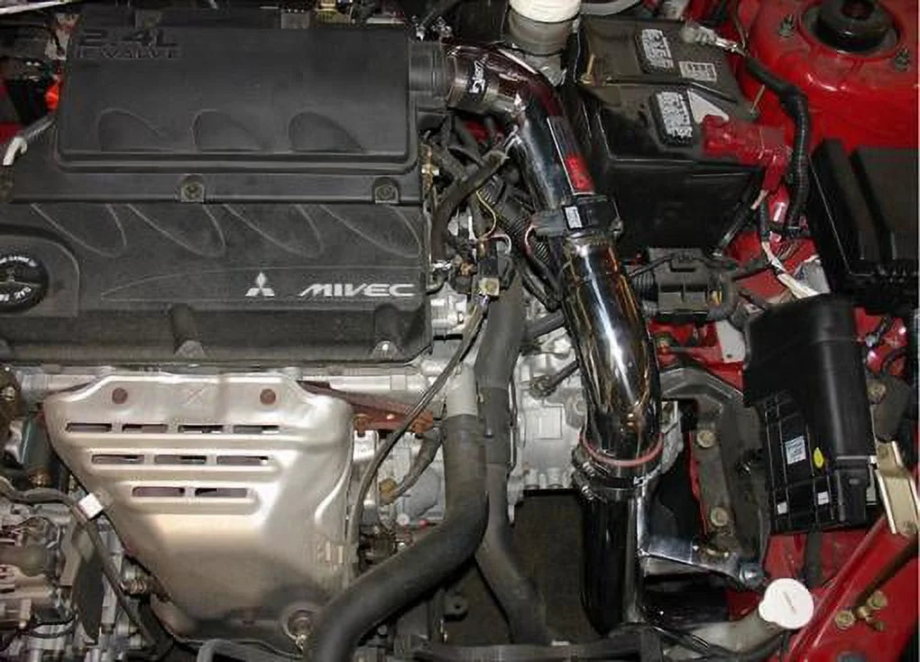 Injen 06-09 Eclipse 2.4L 4 Cyl. (Manual) Polished Cold Air Intake Fits select: 2006-2012 MITSizeUBISizeHI ECLIPSizeE