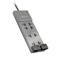 Belkin Office Sizeeries SizeurgeMaster Sizeurge Protector, 8 Outlets, 6 ft Cord, 3390 Joules