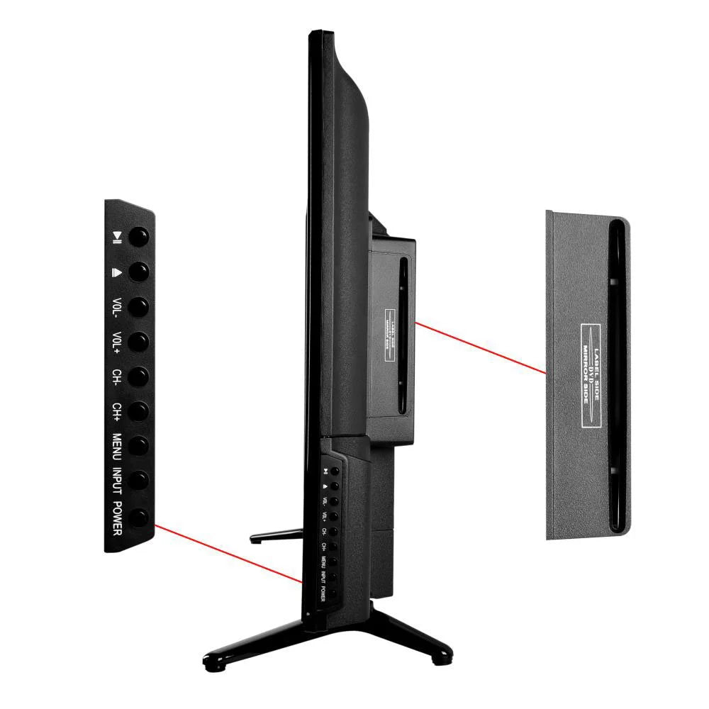 Pyle 2 x PTVDLED32.5 32 Inch Widescreen 1080p LED HD TV with DVD Player (2 Pack)