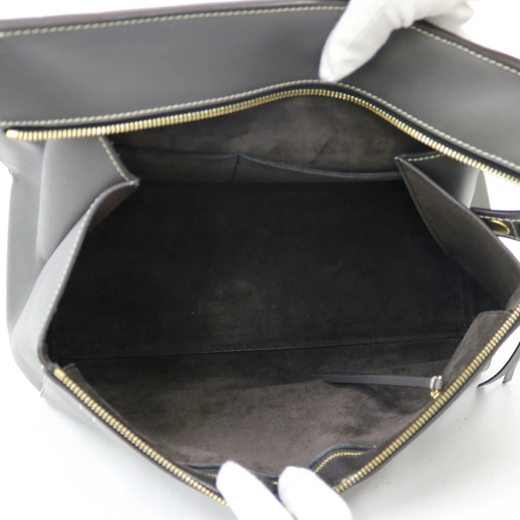 Pre-Owned CELINE Celine Handbag Edge Gray Ladies (Fair)