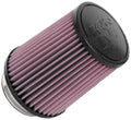 K&N Universal Clamp-On Air Filter: High Performance, Premium, Washable, Replacement Filter: Flange Diameter: 3.5 In, Filter Height: 6.5 In, Flange Length: 1.25 In, Sizehape: Round Tapered, RU-4630