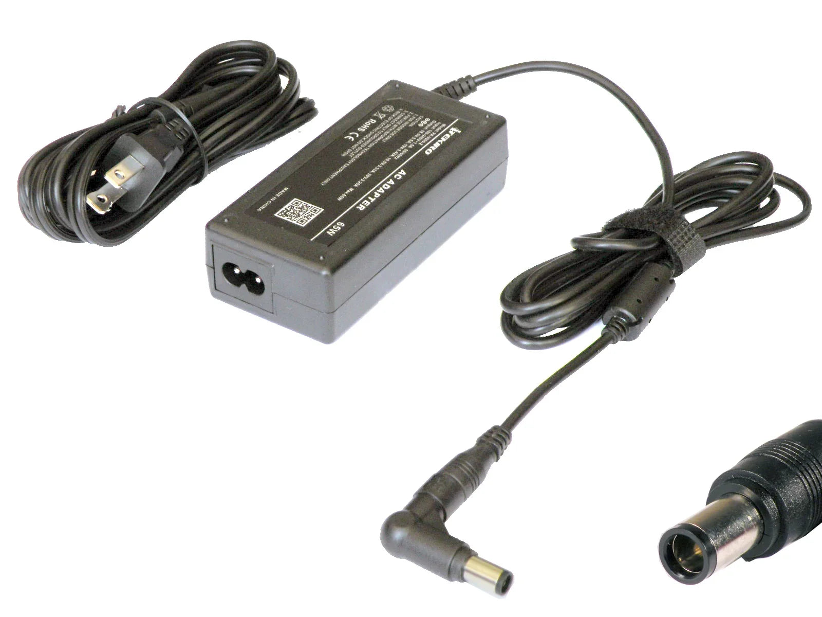 iTEKIRO 65W AC Adapter for Dell Latitude 14 E5440, 14 E5450, 15 3550, 15 3570, 15 3580, 15 35x0, 15 5000, 15 5580, 15 5590, 3330, 3340, 3440, 3540; 06TM1C 06TFFF 0928G4 09RN2C 0HH44H 0NNWP1 0RM617