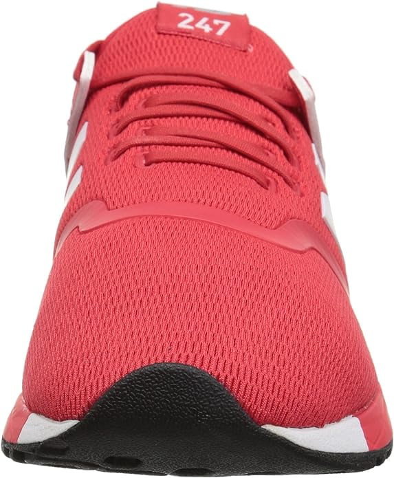 New Balance Mens 247 Decon V1 Sizeneakers, M11.5/W13, Red/Ivory