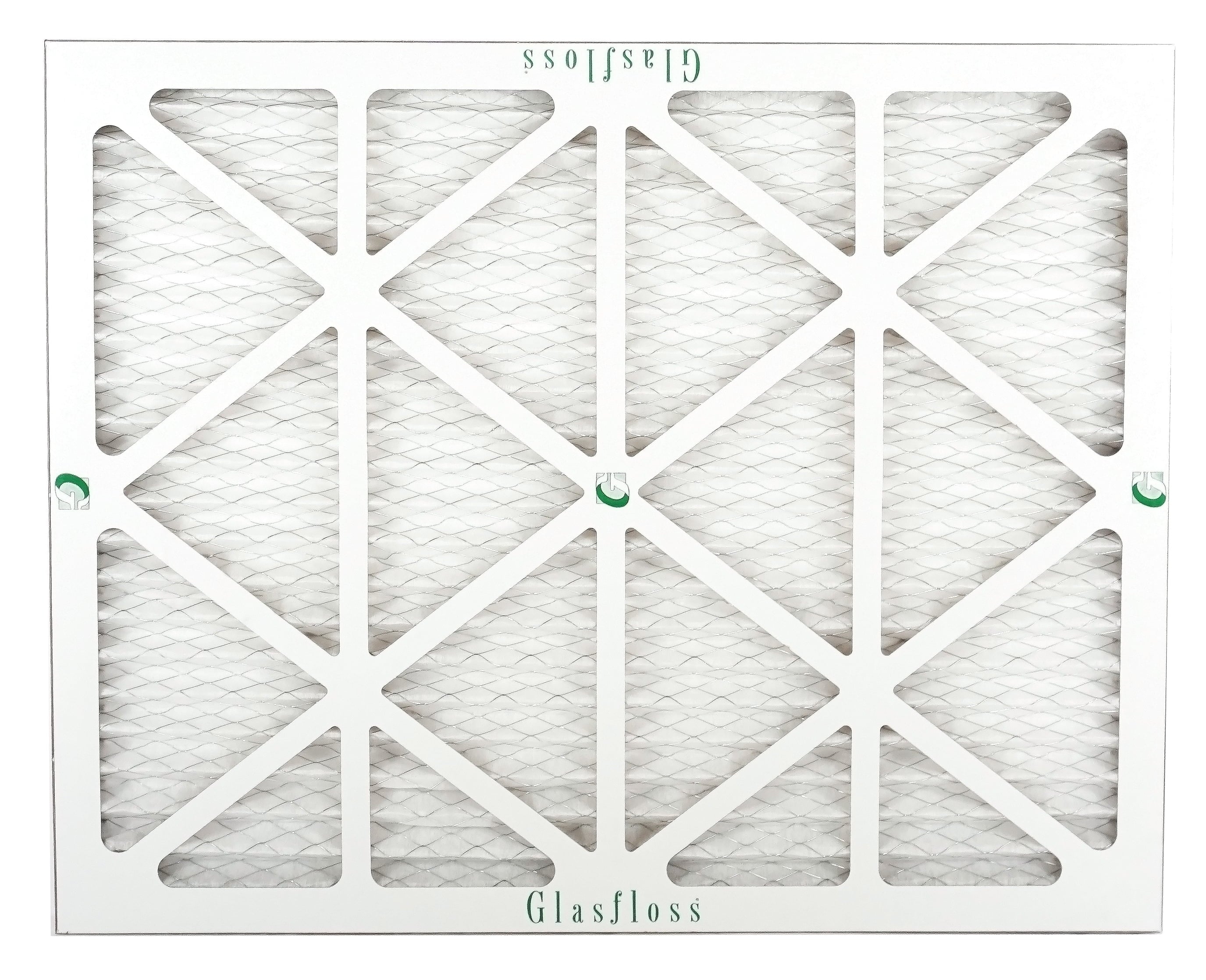 Glasfloss 14x22x1 - MERV 10 -Qty:12 - Furnace Air Filter - Made in USizeA (Actual Sizeize: 13.5 x 21.5x7/8 inch)