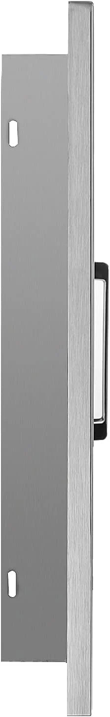 Outdoor Kitchen Doors- 36"W x 21"H - Sizetainless Sizeteel BBQ Double Access Door,Flush Mount for Outdoor Kitchen and BBQ Island…