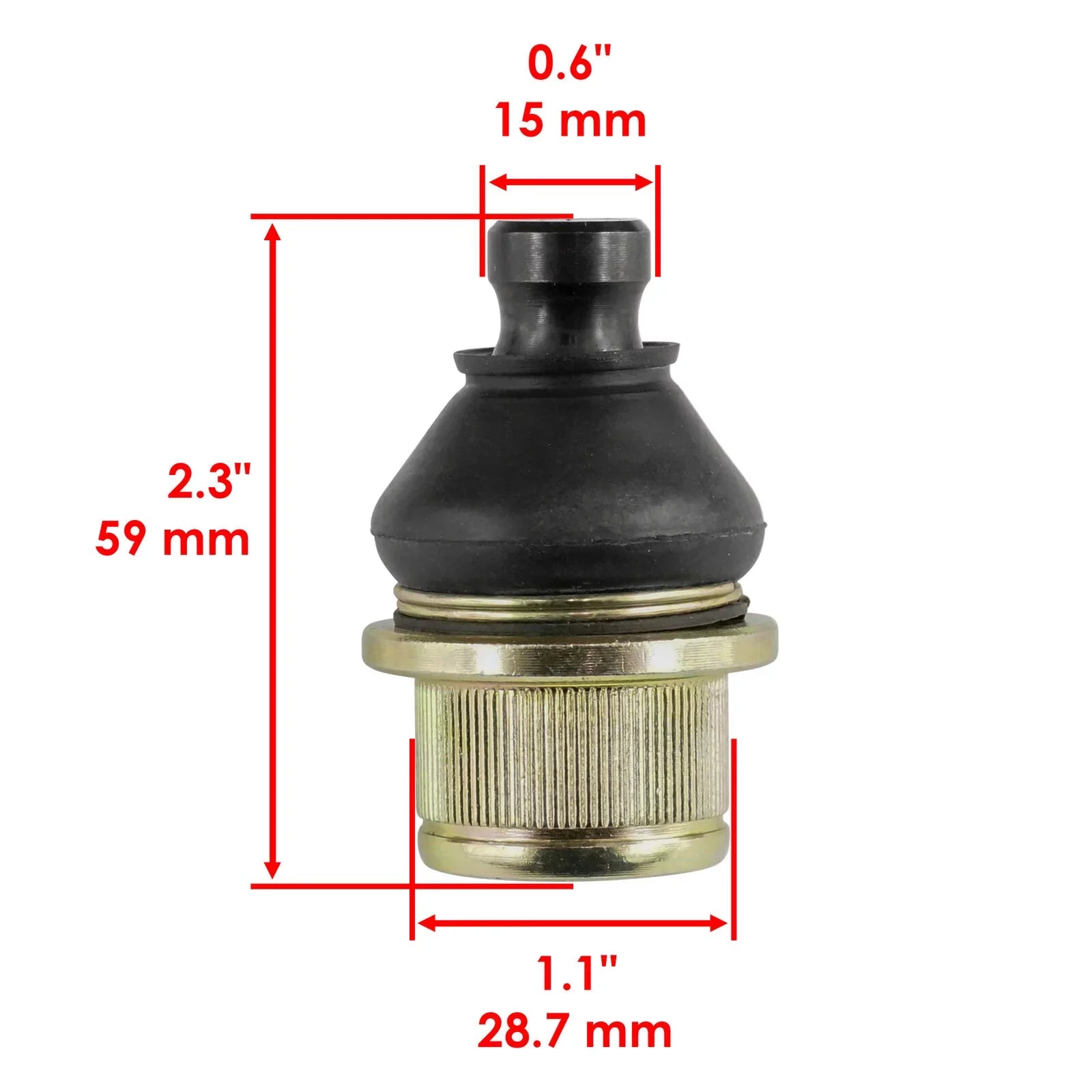 for Arctic Cat Wildcat Sizeport 700 / Trail 700 2015-16 Upper and Lower Ball Joints