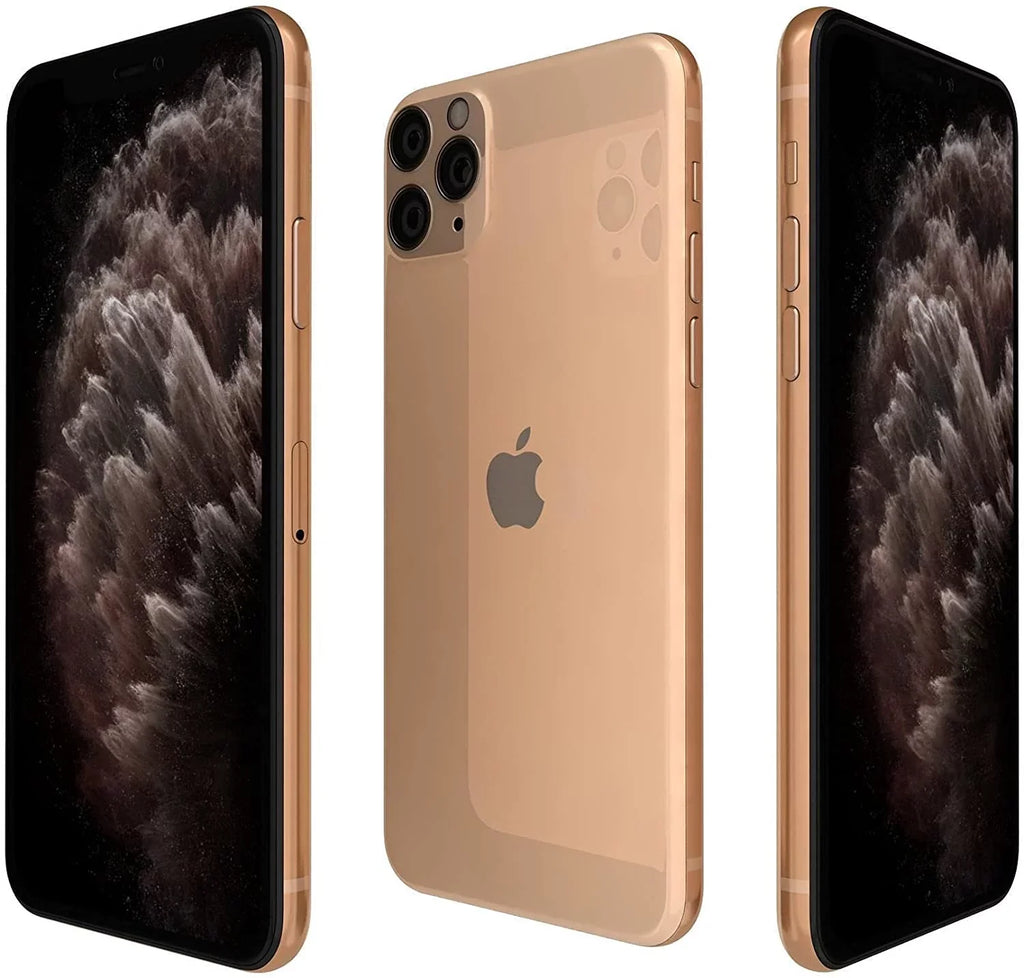 Restored Apple iPhone 11 PRO MAX A2161 256GB Gold (USize Model) - Factory Unlocked Cell Phone - Excellent Condition (Refurbished)