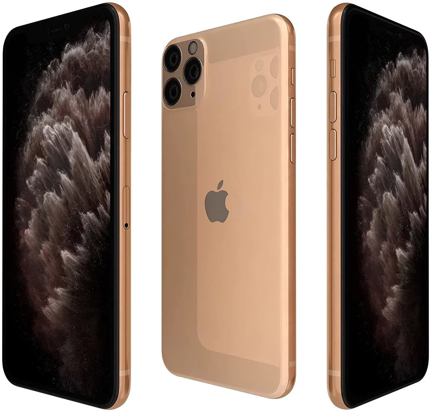 Restored Apple iPhone 11 PRO MAX A2161 256GB Gold (USize Model) - Factory Unlocked Cell Phone - Excellent Condition (Refurbished)