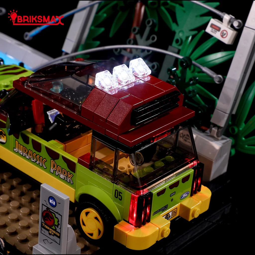 BRIKSizeMAX Led Light Kit for Legos Jurassic World™ T. rex Breakout 76956 Building Blocks Model(Not Include the Building Model)