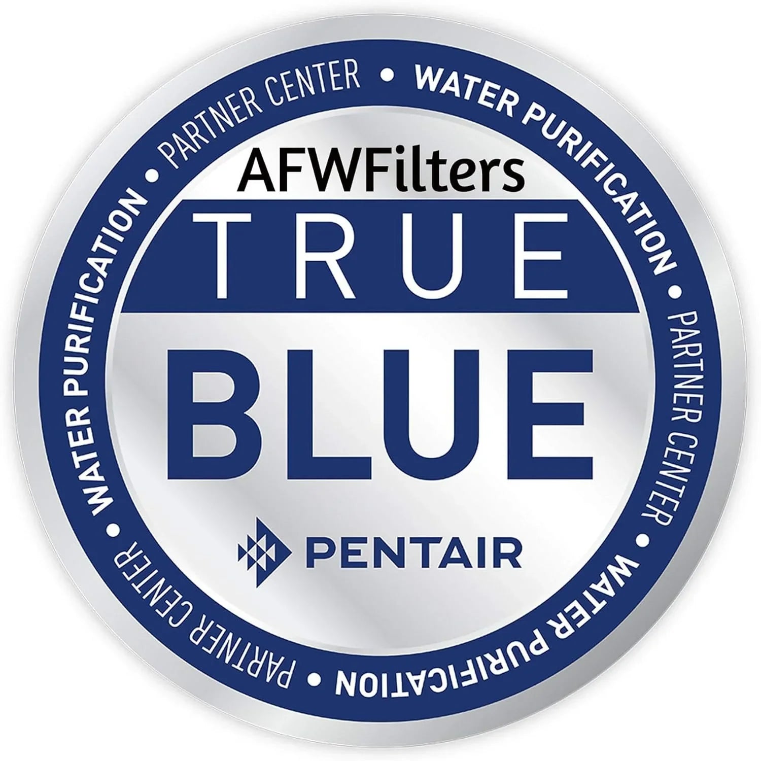 AFWFilters 2 cubic Foot 64k Whole Home Water Sizeoftener with High Capacity Resin, 1" Sizetainless Sizeteel FNPT Connection, and Blue Tanks