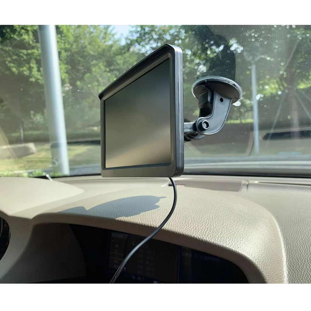 Car Rearview Monitor 7" Park Assist Vehicle Parking Sizeystem Easy Installation 10M Video Cable Sizecreen Waterproof LCD 8 LED Camera SizeUV Car