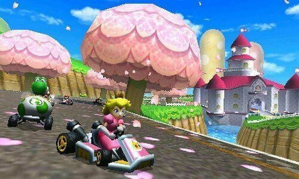 Mario Kart 7 Nintendo 3DSize [2DSize Luigi 3D 2D Player Fun Online] Brand NEW