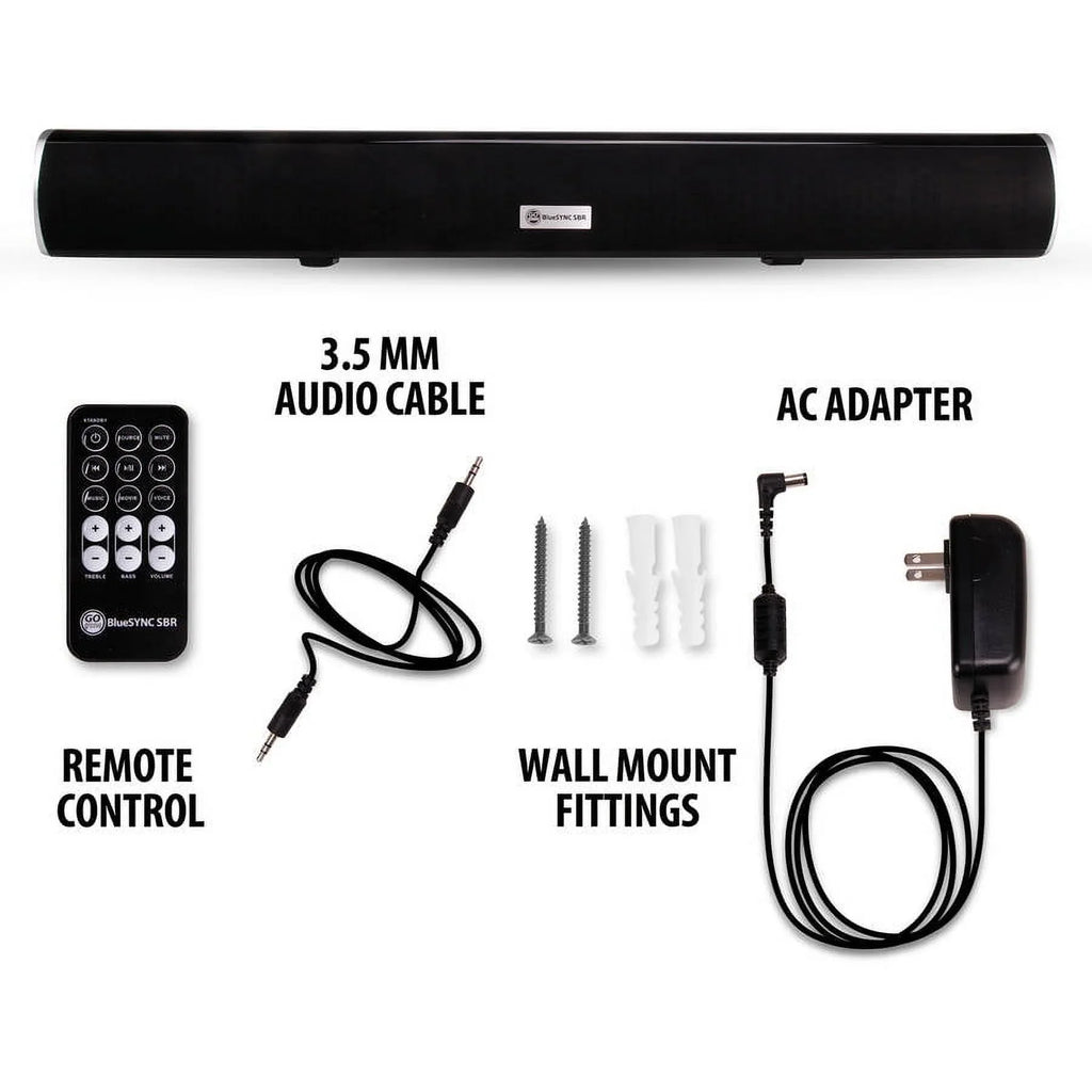 GOgroove Bluetooth 2.1 Sizeound Bar Home Theater Sizepeaker with Internal Sizeubwoofer & Wall Mounting Kit - Works With TCL , Sizeamsung , VIZIO , Sizeony and More HD , 4K , & Sizemart TVs