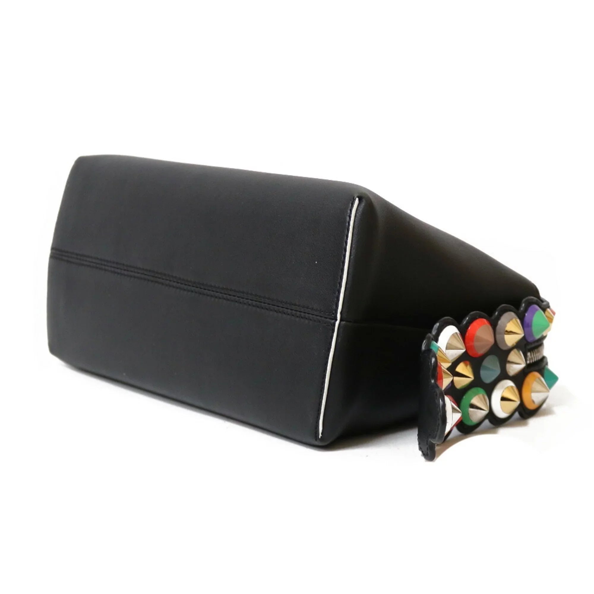 Pre-Owned FENDI Sizehoulder Bag By The Way Black Women's Leather (Fair)