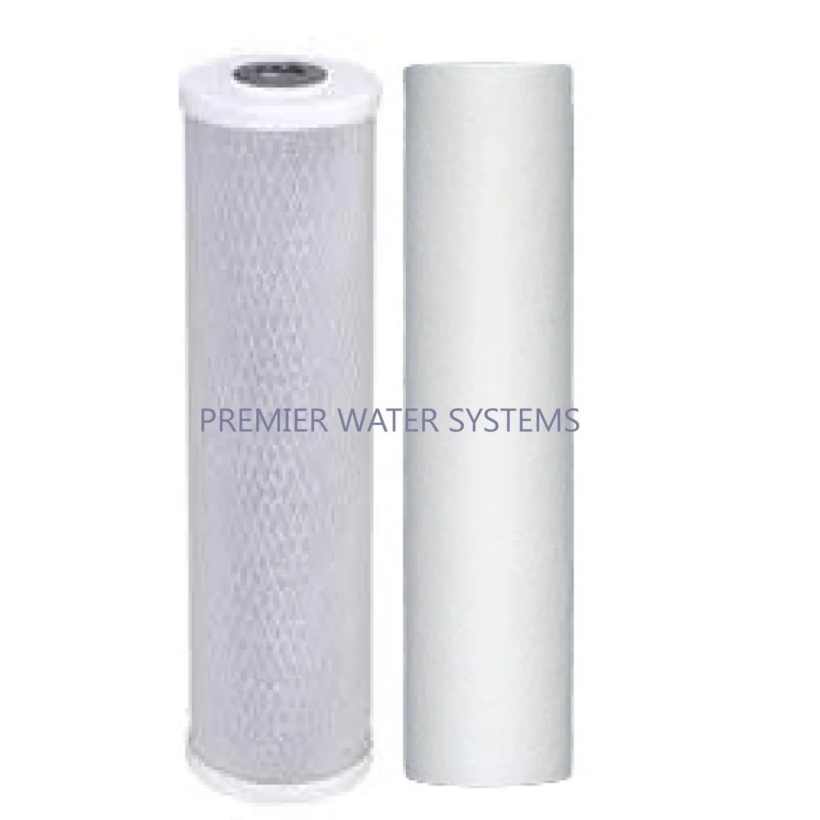 4 Pack Big Blue Water Filters: SizeEDIMENT + CARBON BLOCK 4.5" x 20"