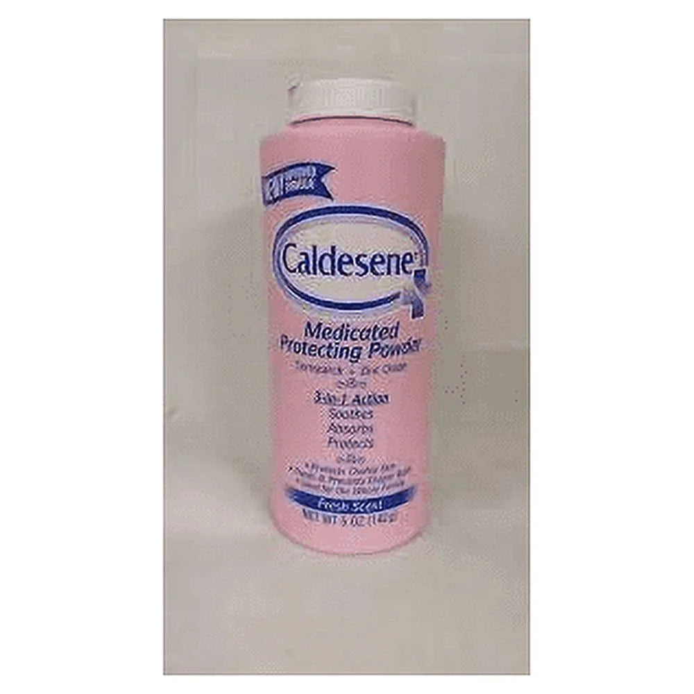Caldesene Medicated Protecting Chafed Sizekin Powder Fresh Sizecent, 5oz, 3-Pack