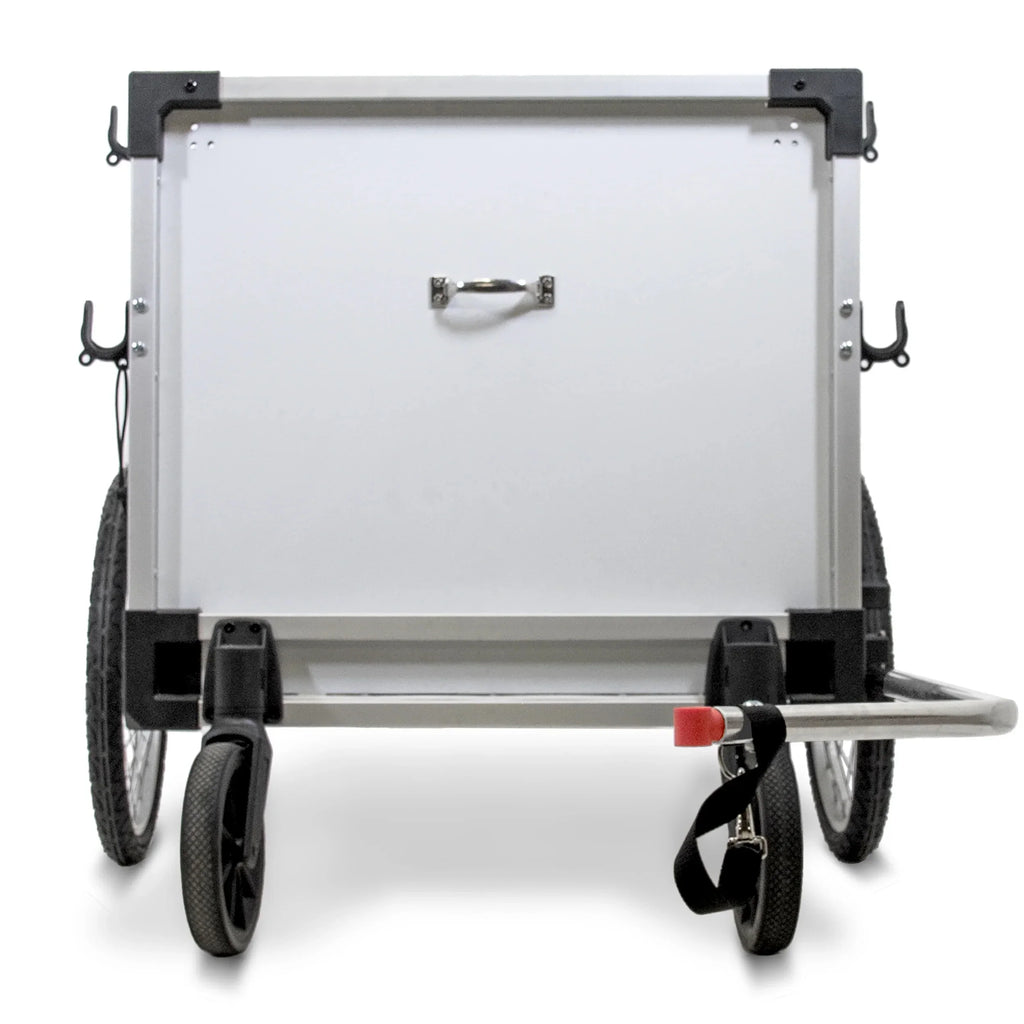 Wike Aluminum Landscaping  Utility Cargo Bike Trailer