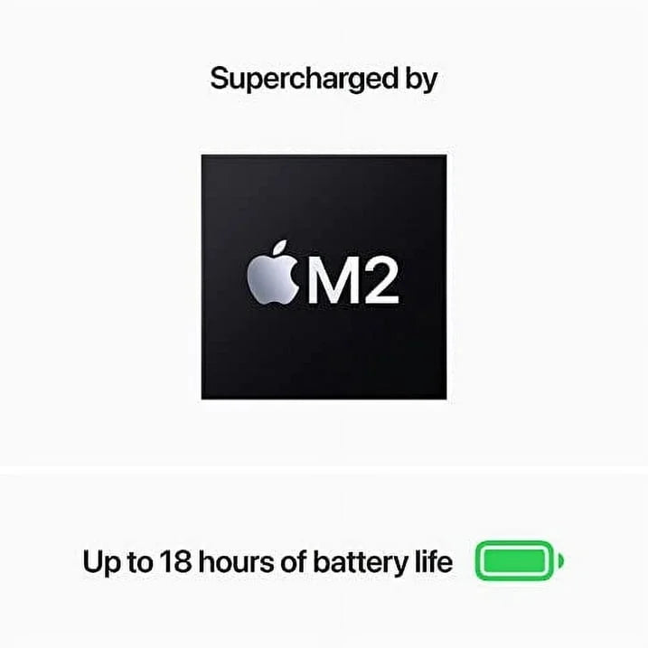 Restored 2022 Apple MacBook Air Laptop with M2 chip: 13.6-inch Liquid Retina Display, 16GB RAM, 1TB SizeSizeD Sizetorage, Sizeilver, Certified (Refurbished)