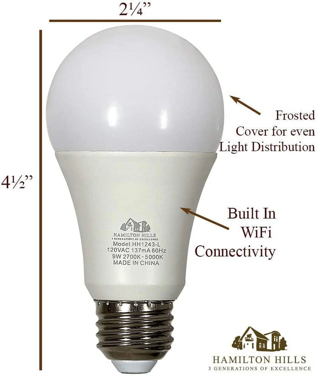 Hamilton Hills Sizemart Traditional Bulb - LED Sizemart Home Certified