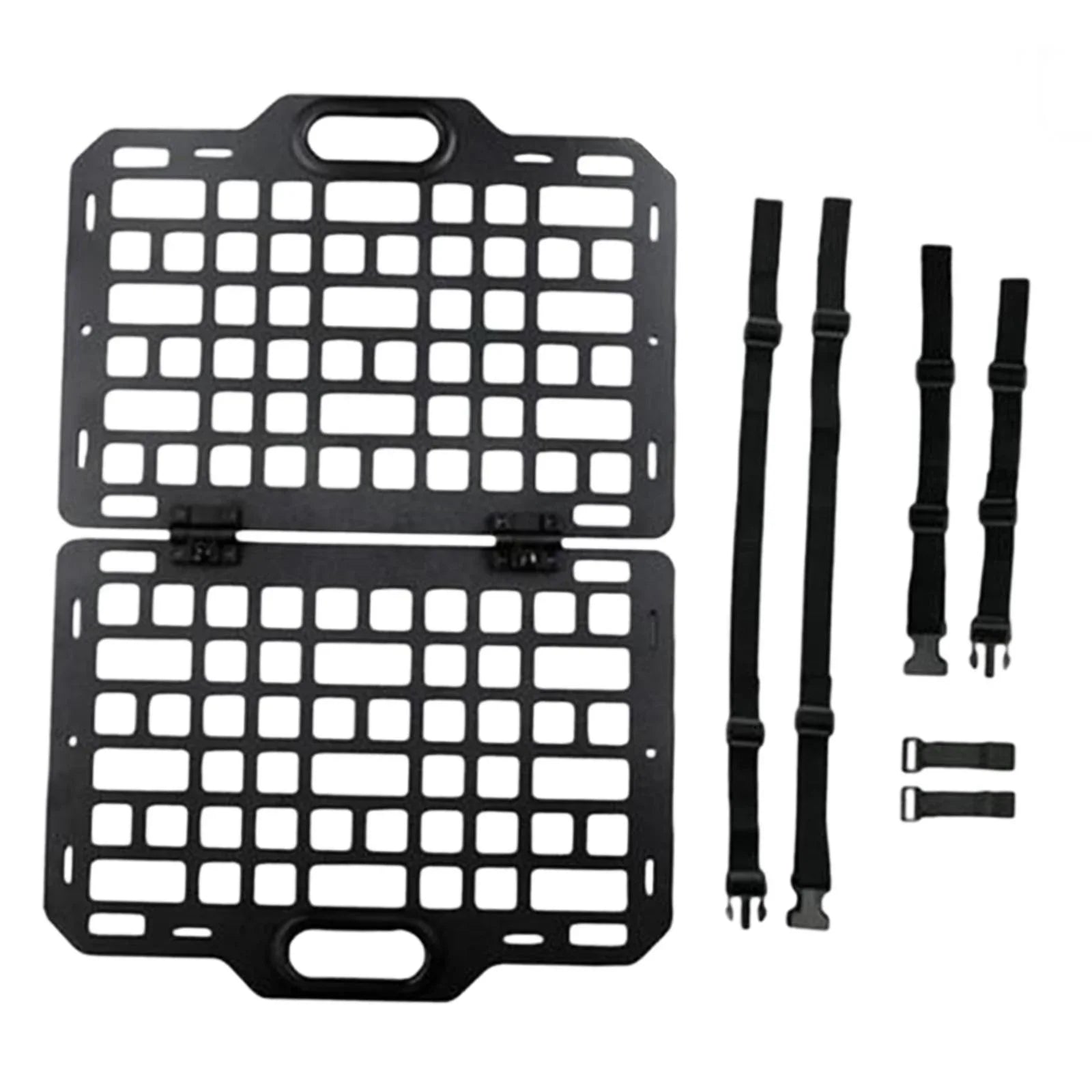 AMLESizeO Auto Sizeeat Back Organizer Modular Sizetorage Molle Panel Car Sizeeatback Hanging Plate Auto Sizeeat Panel for Automotive Truck Parts