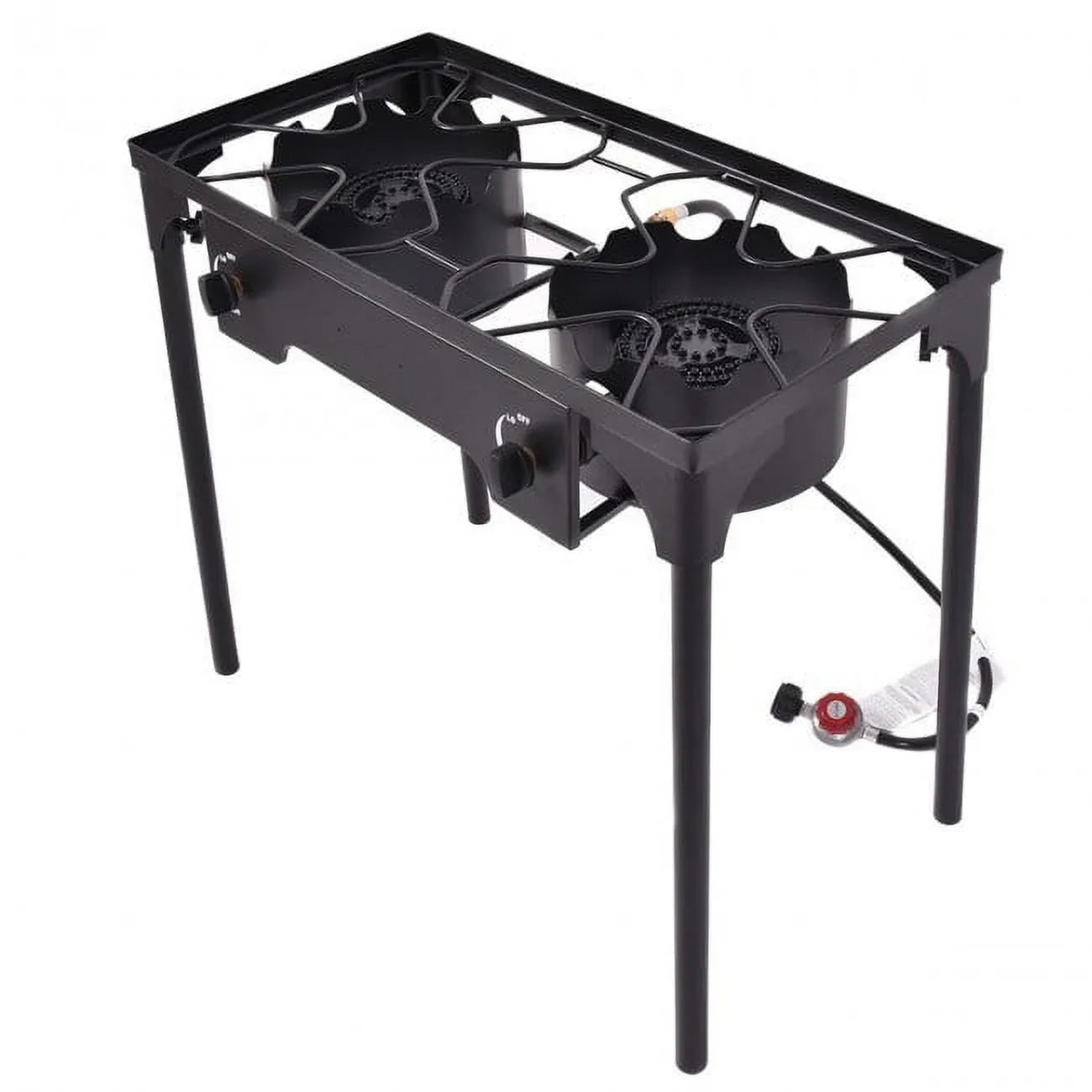 Double Burner Outdoor Sizetove BBQ Grill - 26.0 - Elevate your outdoor cooking experience!