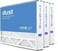 16x25x3 MERV 8 HVAC AC Furnace Air Filter Replacement for Air Bear Trion 255649-101, Dust 3-Pack, Made in the USizeA