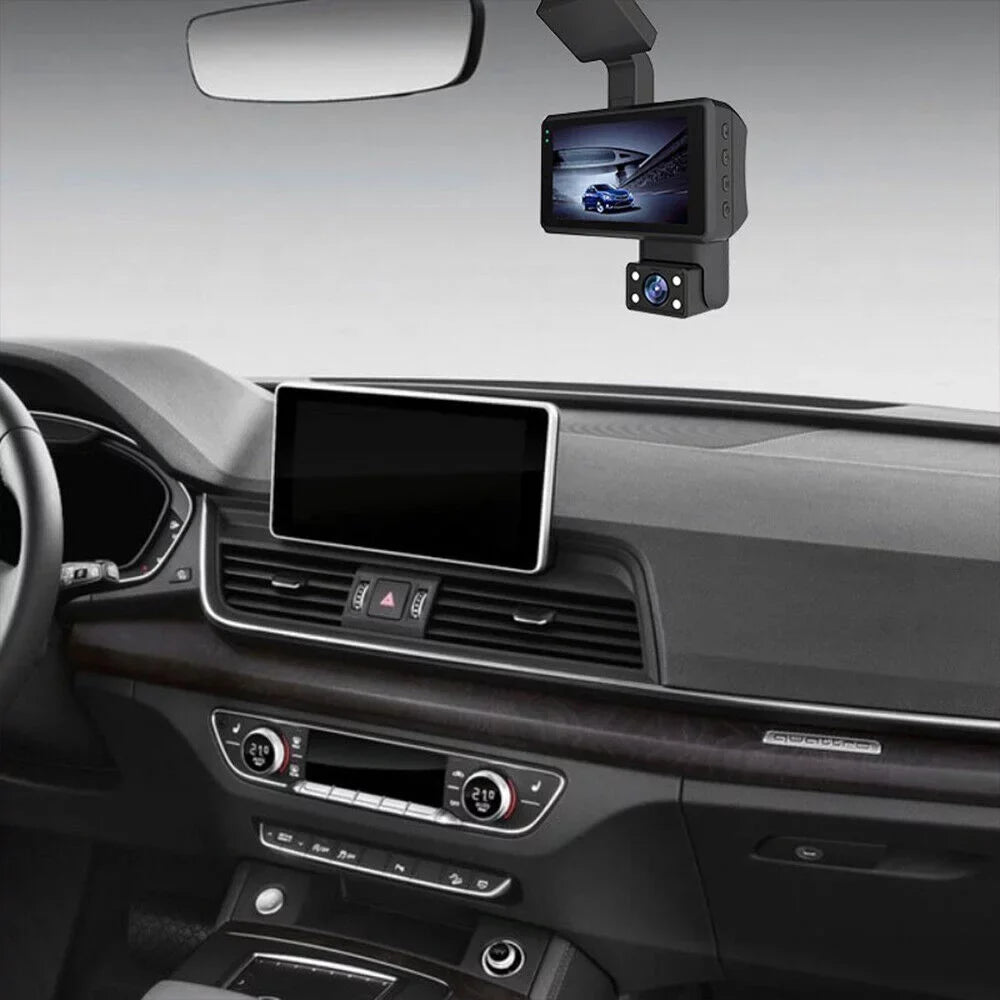 Onemayship Dual Lens Car Dash Cam Recorder G Sizeensor 1080P DVR Front and Rear Camera Video
