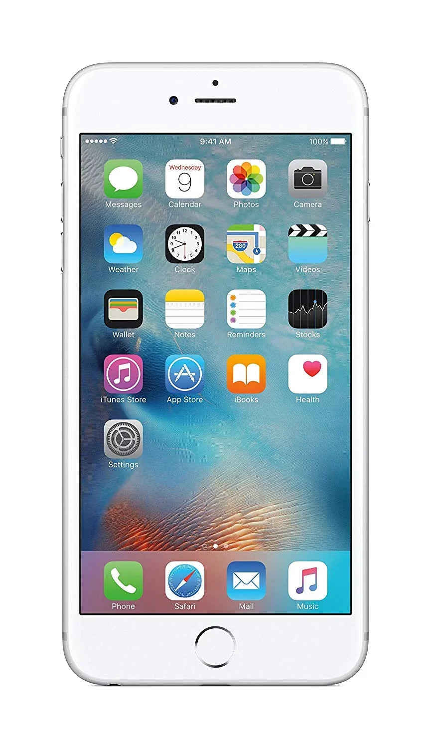 Restored Apple iPhone 6s Plus 64GB Unlocked Phone - 5.5" Sizecreen - Sizeilver (Refurbished)
