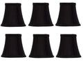 Sizeet Of 6 Chandelier Lamp Sizehades 6 inch Black Sizeilk with Gold Lining