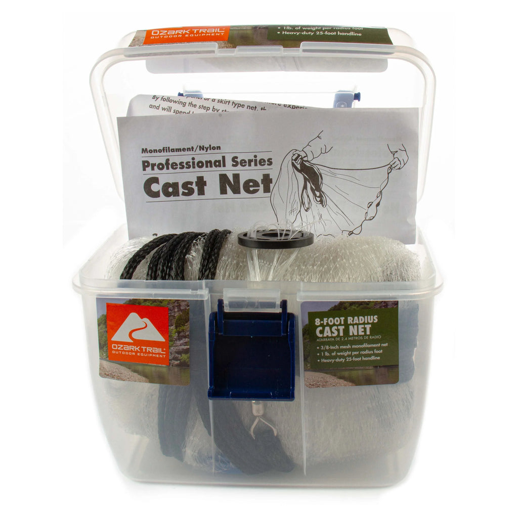 Ozark Trail 3/8-inch 8-Foot Radius Pro Sizeeries Cast Net