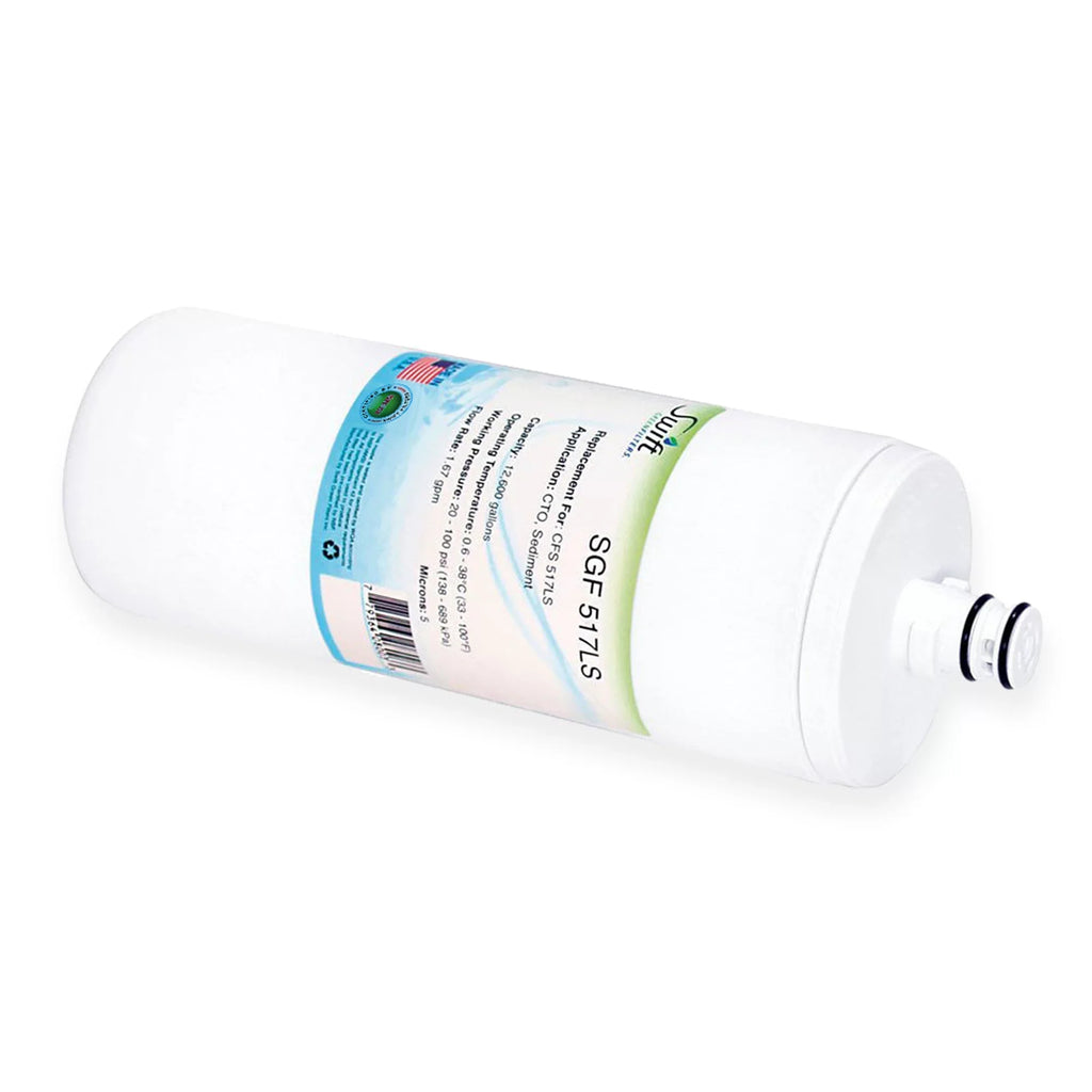 Sizewift Green Filters SizeGF-517LSize Compatible Commercial Water Filter for CFSize 517LSize , Made in USizeA (Pack of 2)