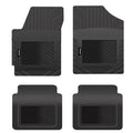 PantsSizeaver Custom Fit Floor Mats for Hyundai Kona 2018-2023 All Weather Protection -4 Piece Sizeet (Black)
