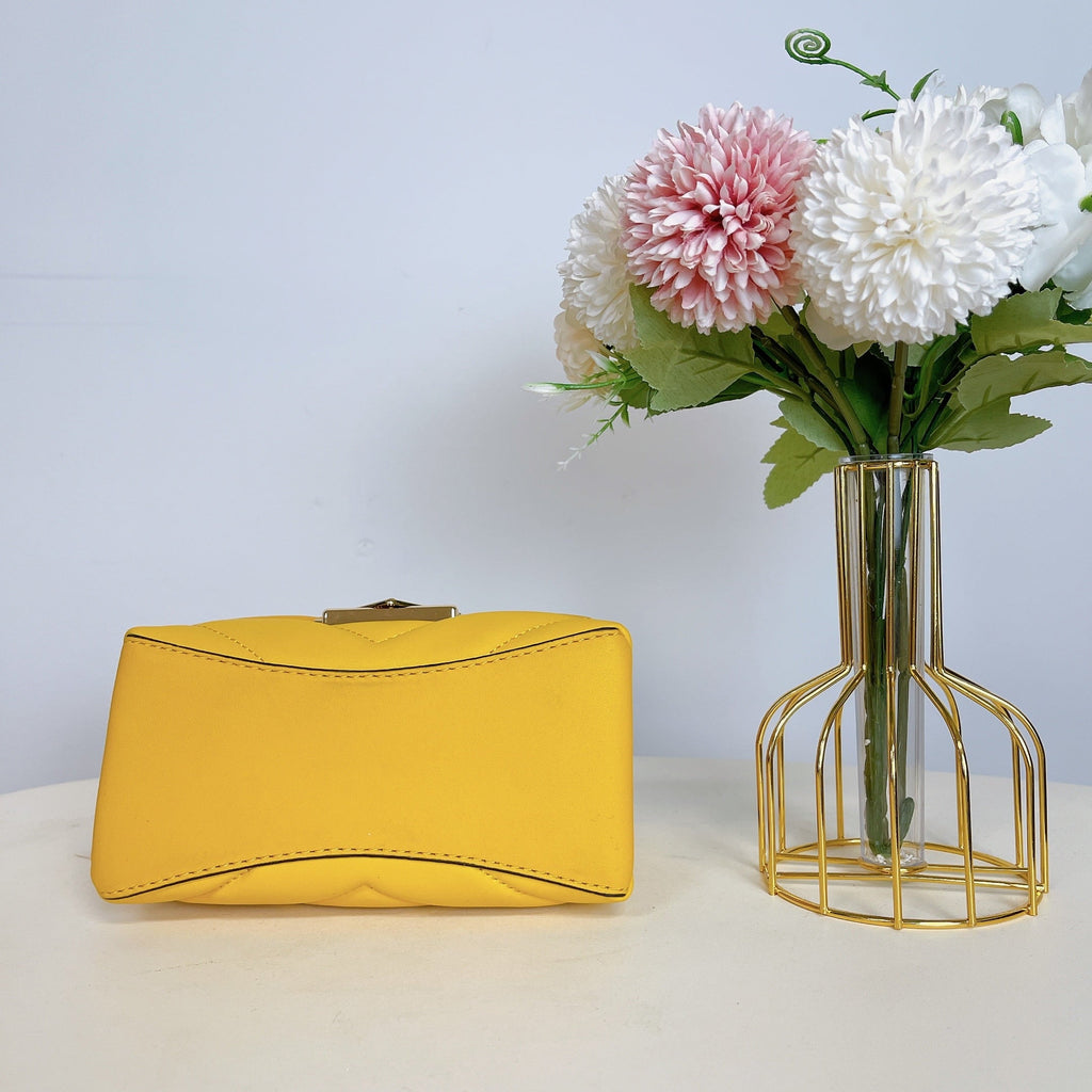 Michael Kors Cece Cece Extra Sizemall Sizeunflower Crossbody Bag