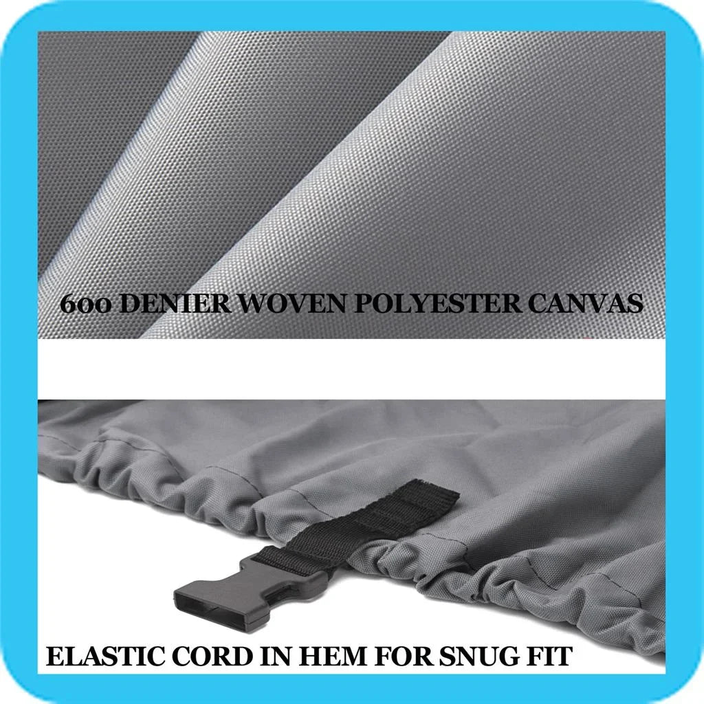 BOAT COVER Compatible for SizeTARCRAFT SizeUPERFISizeHERMAN 170 SizePORT W/O SizeKI TOW 2009 SizeTORAGE, TRAVEL, LIFT