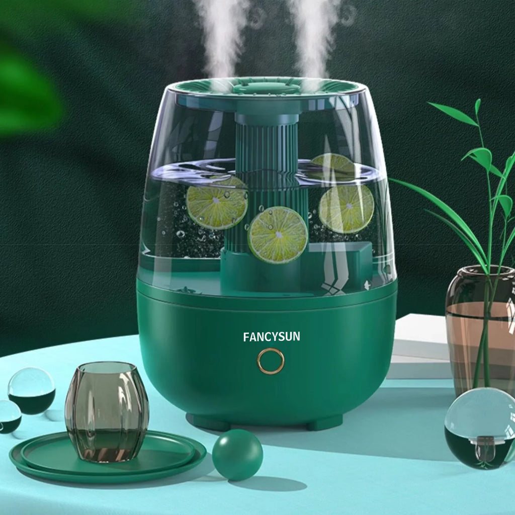 FANCYSizeUN Humidifiers for Bedroom, Cool Mist Humidifier for Home Plant and Baby Nursery, Quiet Ultrasonic Humidifier with 360° Nozzle,Filterless