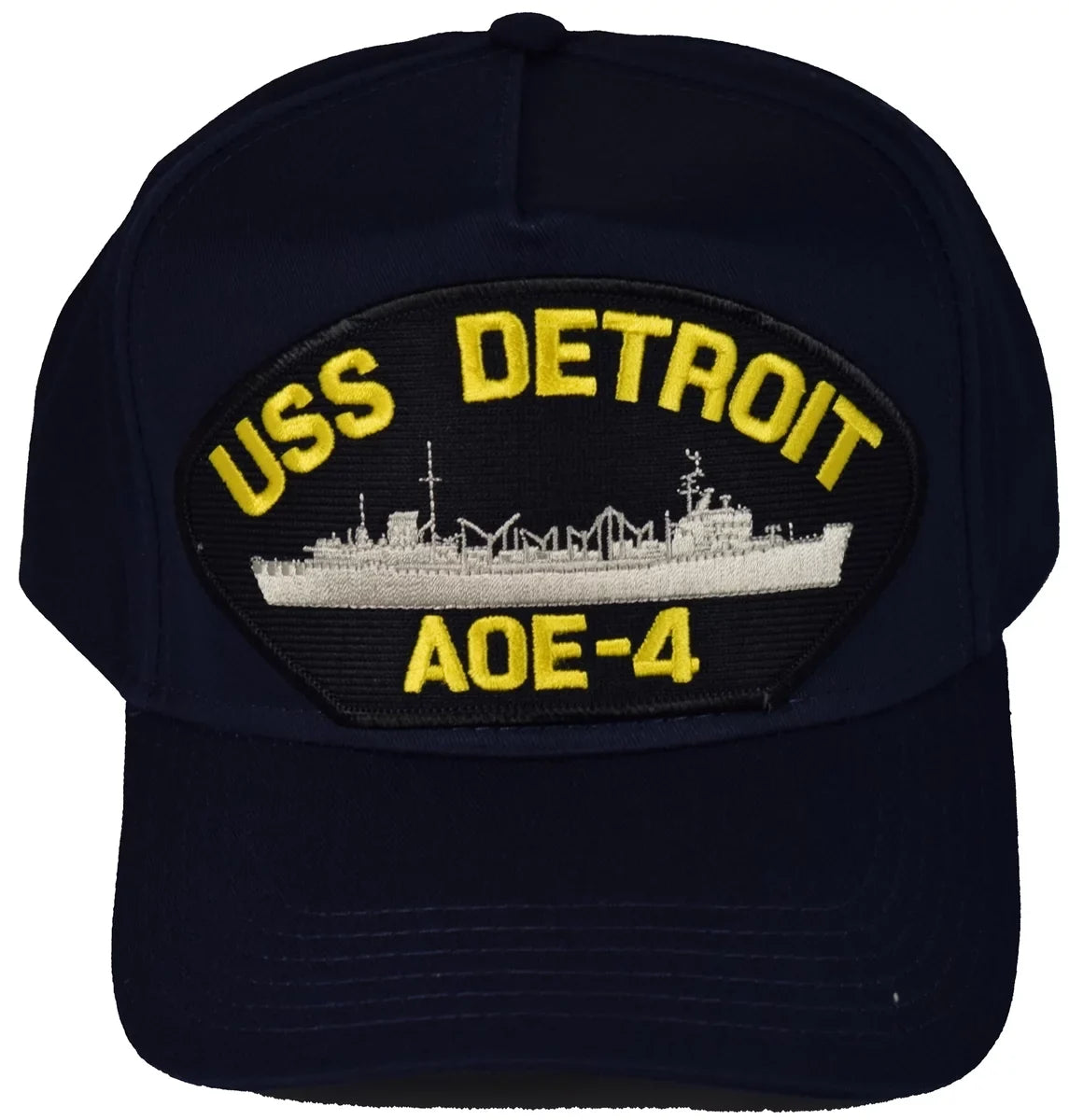 USizeSize DETROIT AOE-4 SizeHIP HAT - NAVY BLUE - Veteran Owned Business