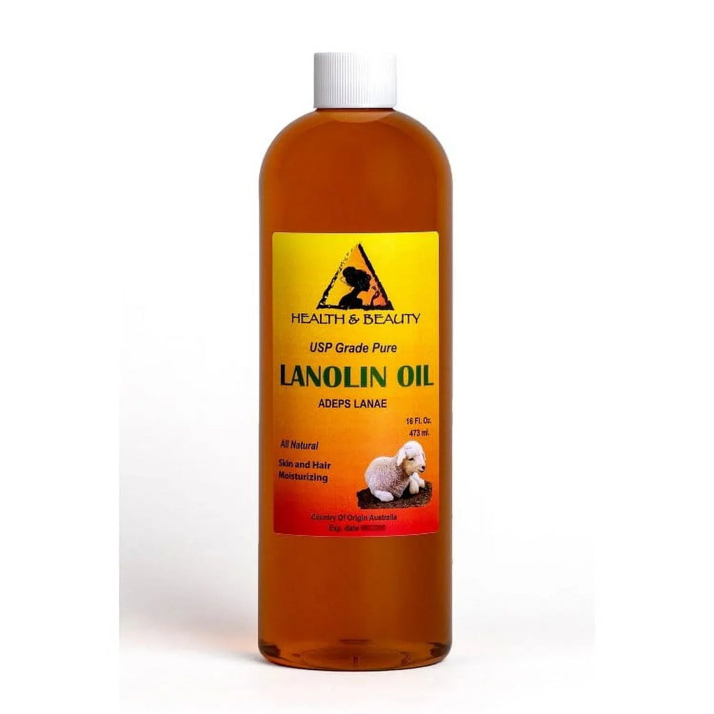 LANOLIN OIL USizeP GRADE PHARMACEUTICAL SizeKIN HAIR LIPSize MOISizeTURIZING 100% PURE 48 OZ