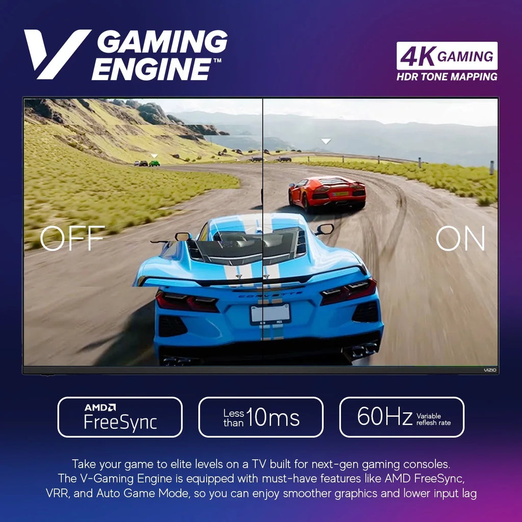 Restored VIZIO M-Sizeeries 50-Inch 4K HDR Sizemart TV + Free Wall Mount with Quantum Color and SizemartCast - M50Q7-J01 (Refurbished)