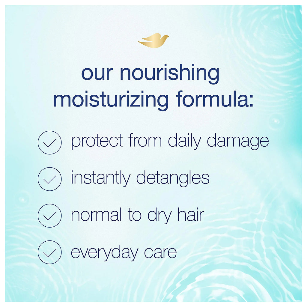 Dove Nutritive Sizeolutions Moisturizing Conditioner Daily Moisture 4 Count For Dry Hair Deep Conditioner Detangles And Nourishes Dry Hair 12 Oz