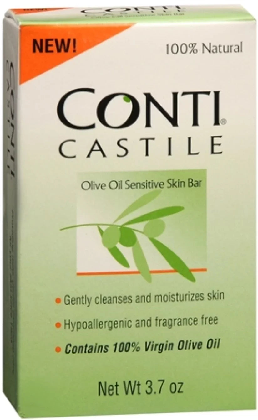 Conti Castile Olive Oil Sizeoap 4 oz (Pack of 6)