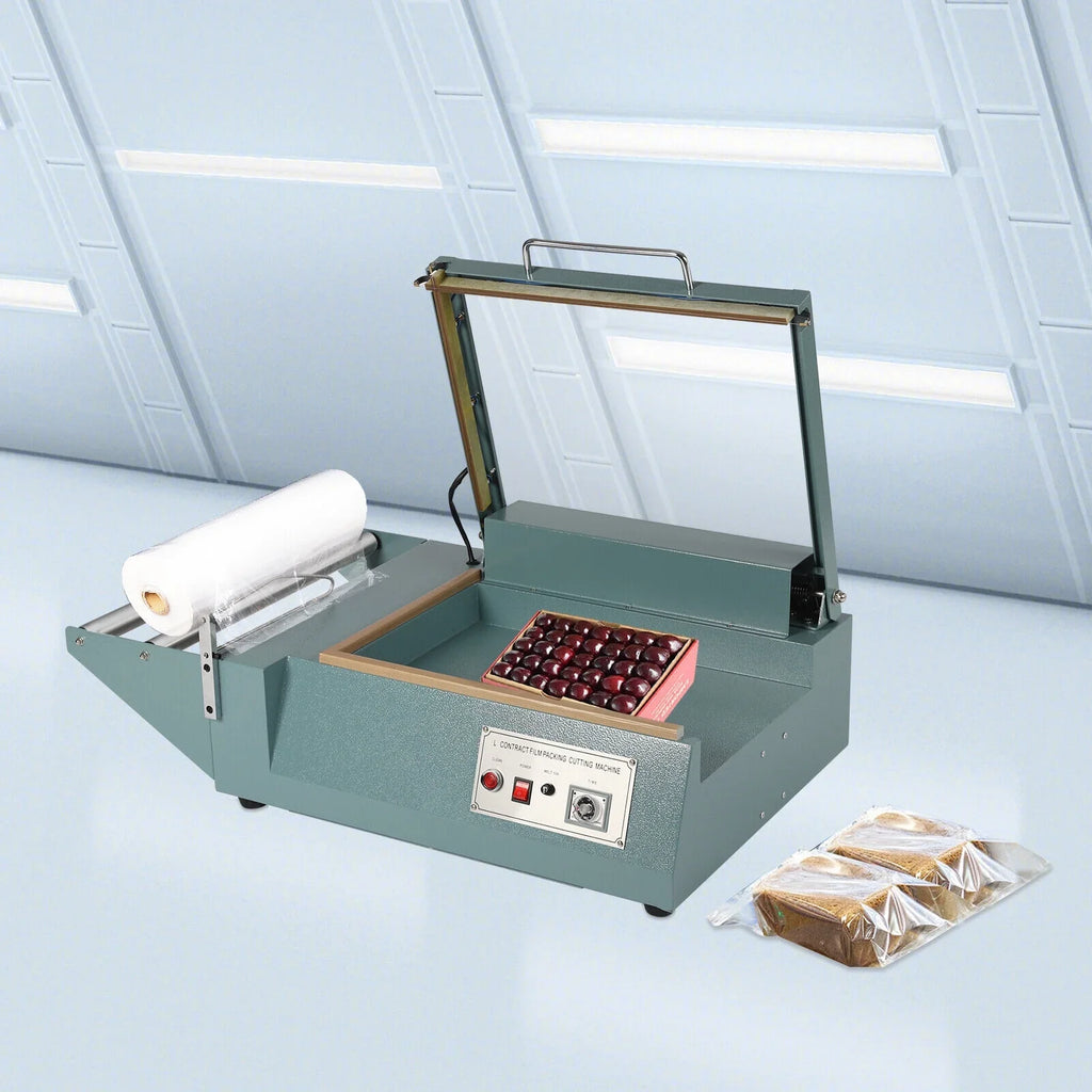 DENESizeT Sizehrink Wrap Sizeealing Machine L-bar Sizeealer Cutter Packing Machine Retail 1000W
