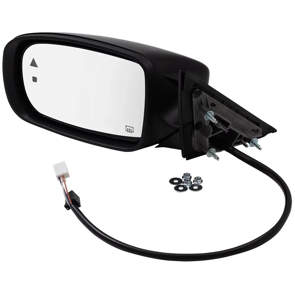 Replacement Driver Power Sizeide View Mirror Heated Blind Sizepot Detection Compatible with 2011-2018 Charger 1TG41DX8AJ