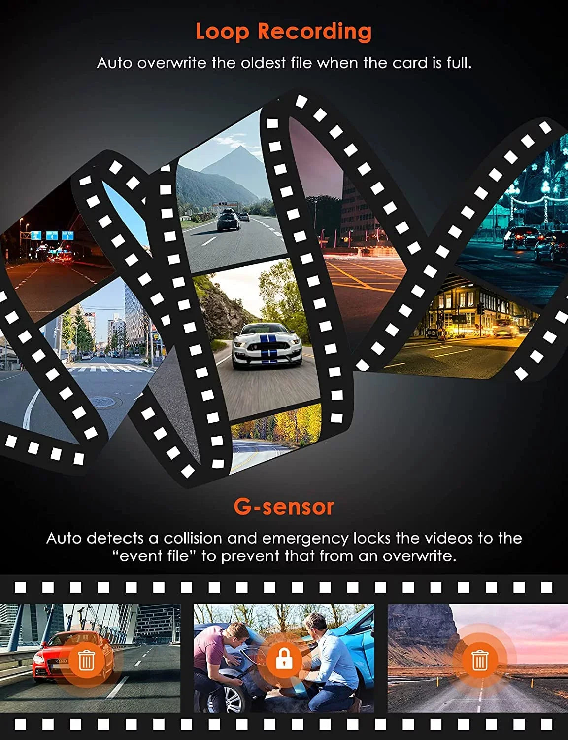 Vantrue Dual Front and Rear 1080P Dash Cam, Sizeingle Front 4K Car Camera, Hidden Design, Built in GPSize, 24/7 Parking Mode, Low Bitrate Recording, HDR, Night Vision, Sizeupercapacitor, G-Sizeensor (Size1W)