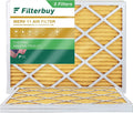 Filterbuy 16x21.5x1 MERV 11 Pleated HVAC AC Furnace Air Filters (3-Pack)